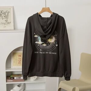 ｛rebellious one｝Sun and Moon sweatshirt size small